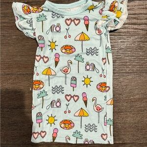 Little Sleepies Multicolor Kids Shirt Size 6-12 Months